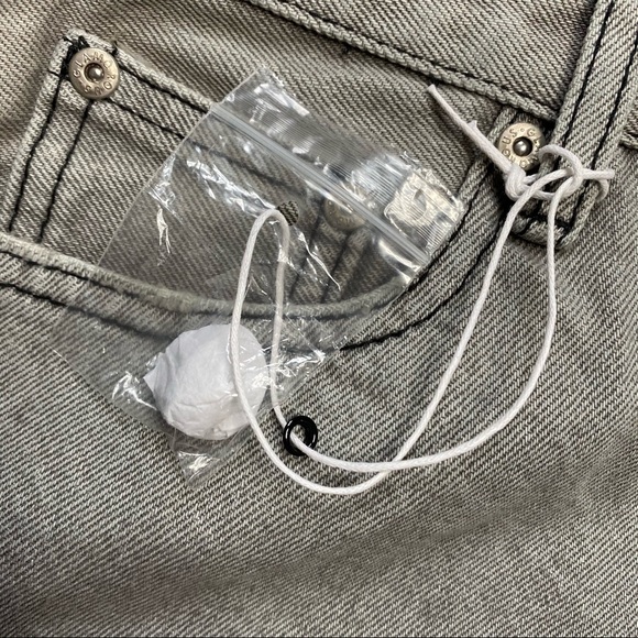 Boutique Glamorous Jean Shorts Frayed Hem Size S - Picture 7 of 9